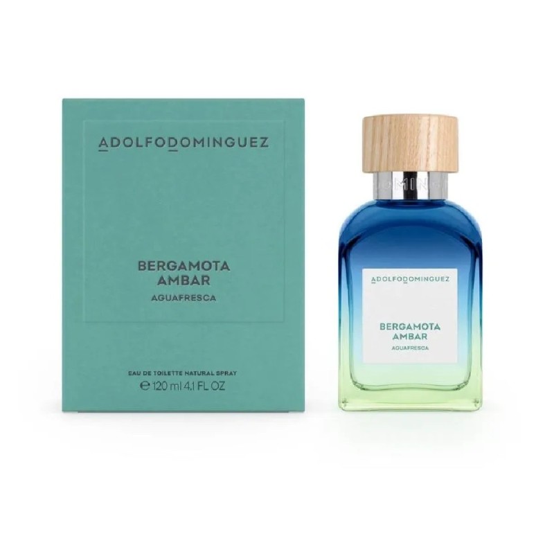 ADOLFO DOMINGUEZ AGUA FRESCA BERGAMOTA AMBAR EDT 120ML