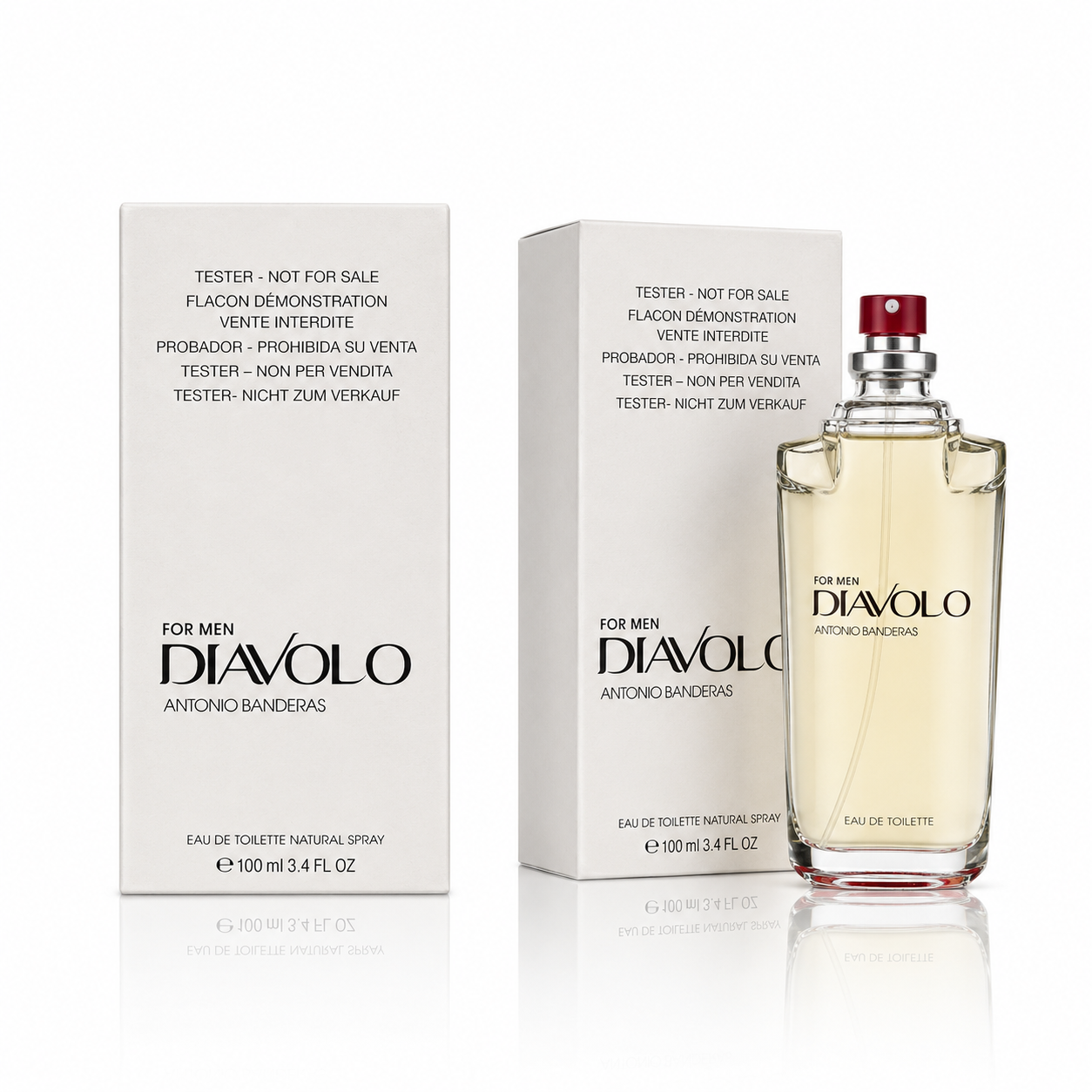 ANTONIO BANDERAS DIAVOLO FOR MEN EDT 100ML Tester