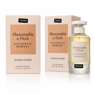 ABERCROMBIE & FITCH AUTHENTIC MOMENT WOMAN EDP 100ML Tester