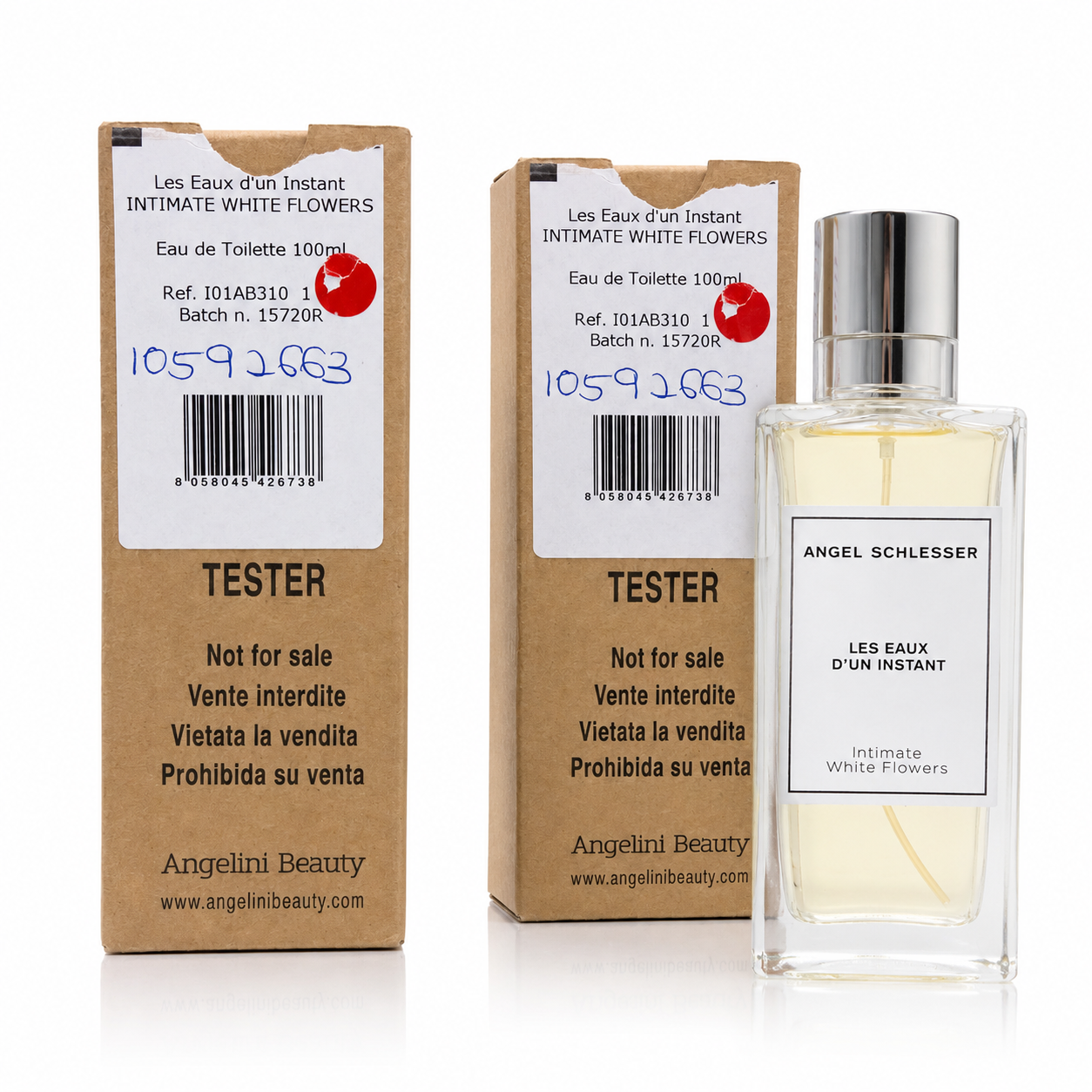 ANGEL SCHLESSER INTIMATE WHITE FLOWERS EDT 100ML Tester