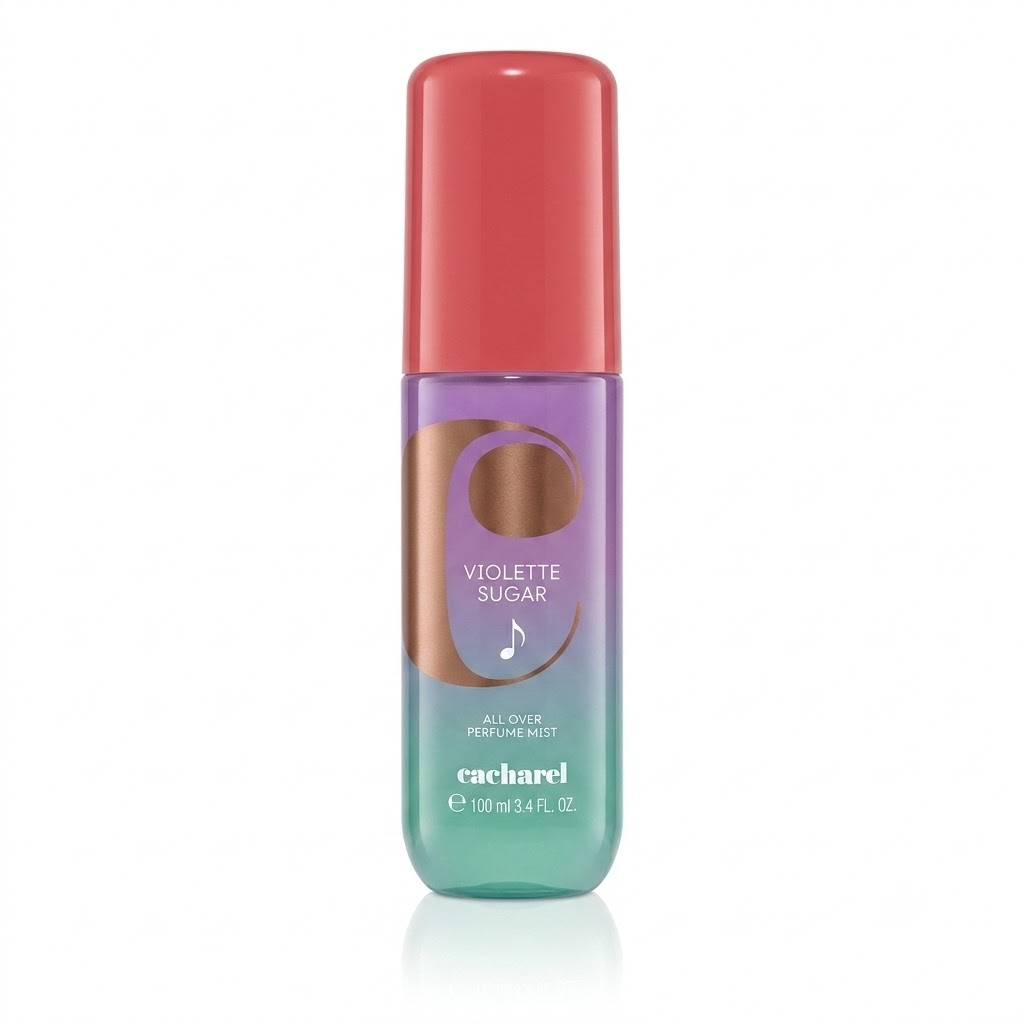 CACHAREL VIOLETTE SUGAR ALL OVER PERFUME MIST 100ML Tester