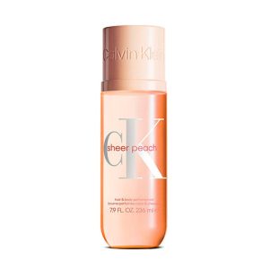 CALVIN KLEIN SHEER PEACH HAIR & BODY PERFUME MIST 236ML Tester