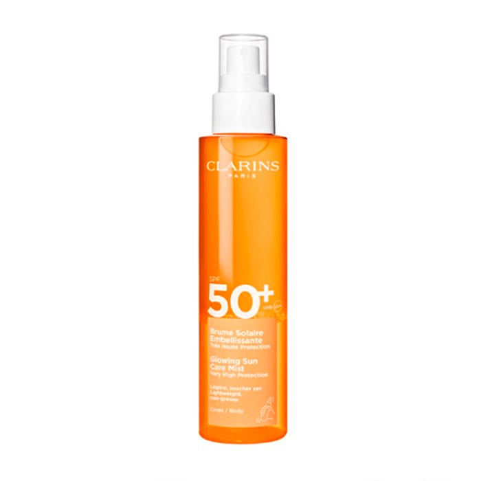 CLARINS BRUME SOLAIRE EMBELLISSANTE MUY ALTA PROTECCION SPF50+ 150ML T*