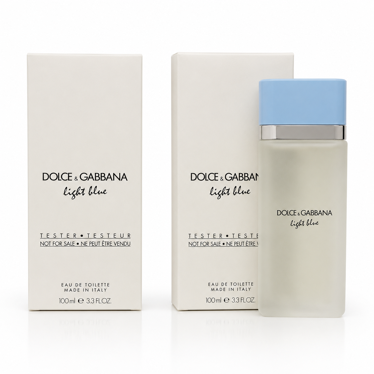 DOLCE & GABBANA LIGHT BLUE EDT 100ML Tester