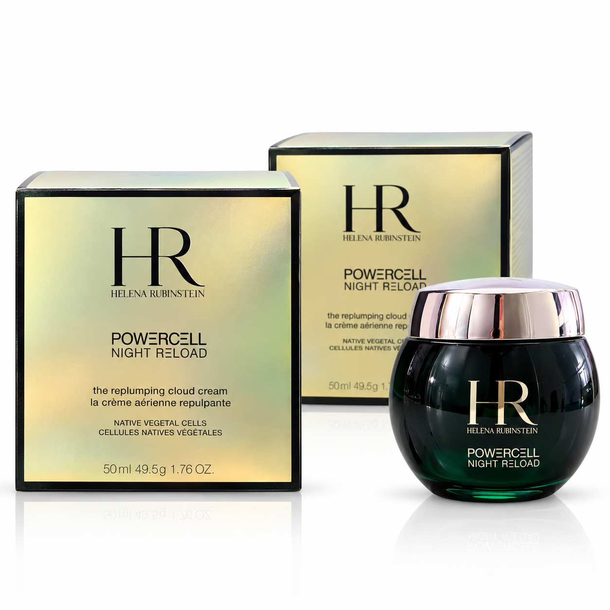 HELENA RUBINSTEIN POWERCELL NIGHT RELOAD THE REPLUMPING CLOUD CREAM 50ML Tester