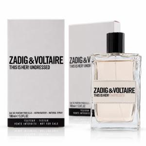 ZADIG & VOLTAIRE THIS IS HER! UNDRESSED EDP 100ML Tester