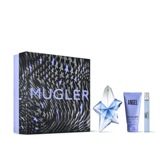SET THIERRY MUGLER ANGEL EDP 50ML+EDP 10ML+BODY 50ML