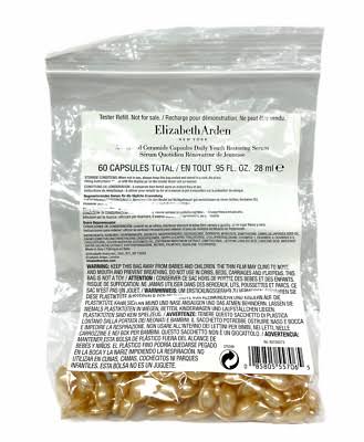 ELIZABETH ARDEN ADVANCED CERAMIDE 60 CAPSULES DAILY YOUTH RESTORING SERUM Tester