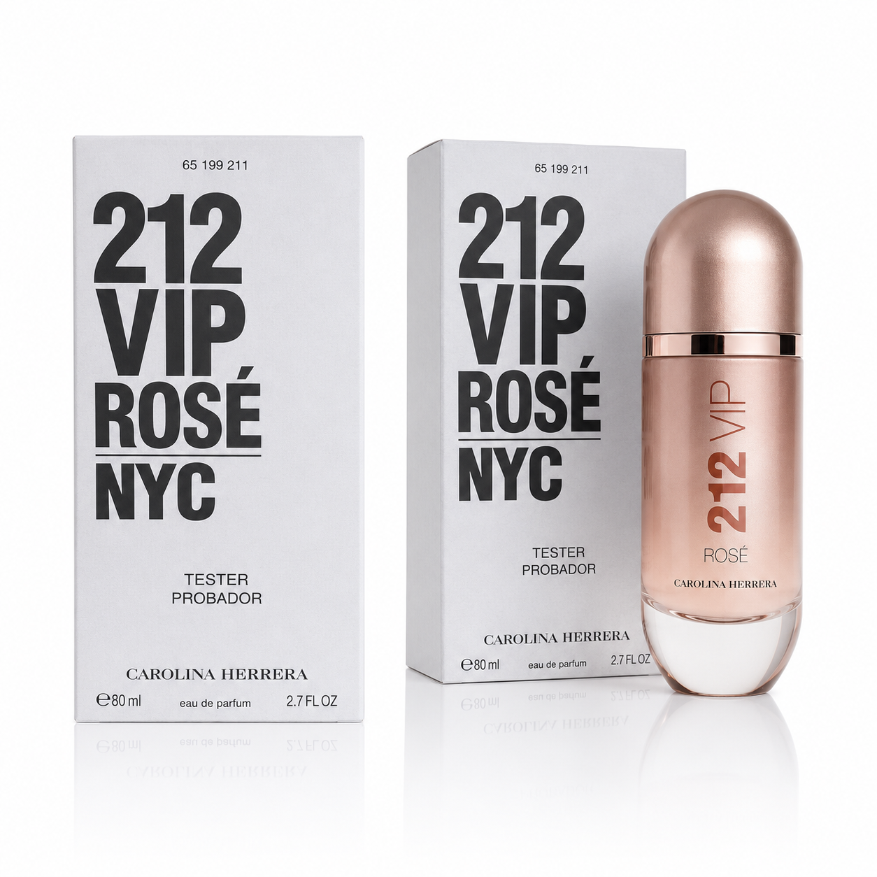 CAROLINA HERRERA 212 VIP ROSE EDP 80ML Tester
