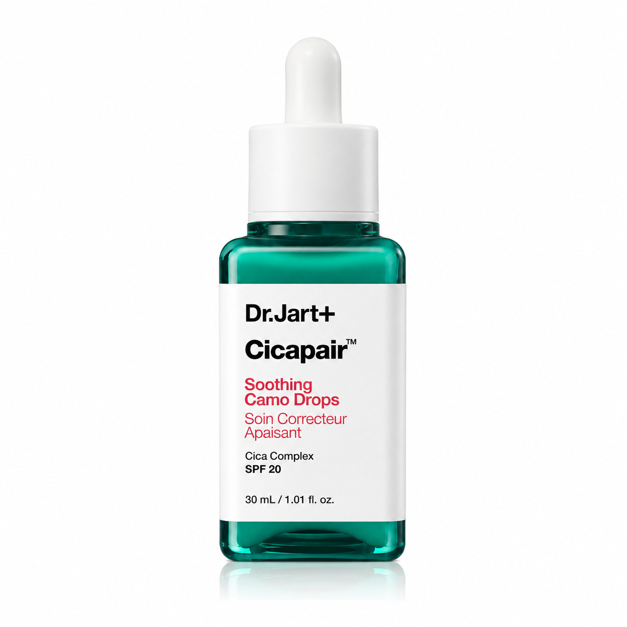 DR.JART+ CICAPAIR SOOTHING CAMO DROPS SPF 20 30ML Tester
