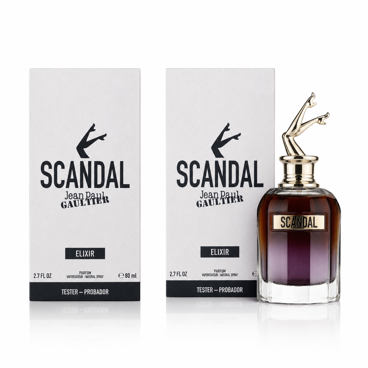 JEAN PAUL GAULTIER SCANDAL ELIXIR PARFUM 80ML Tester
