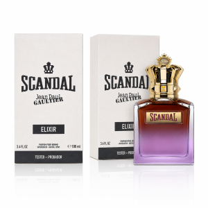 JEAN PAUL GAULTIER SCANDAL ELIXIR POUR HOMME PARFUM 100ML Tester