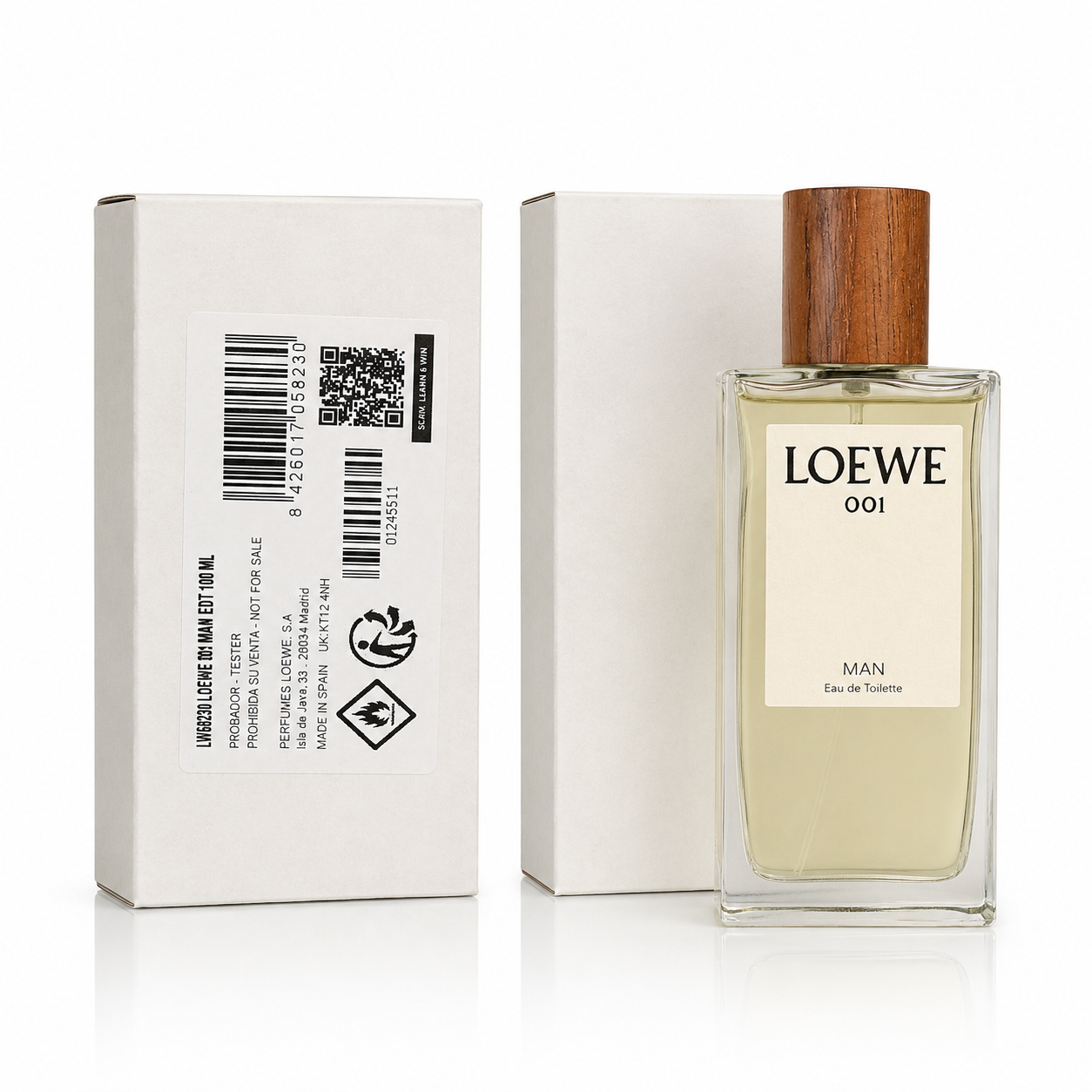 LOEWE 001 MEN EDT 100ML Tester
