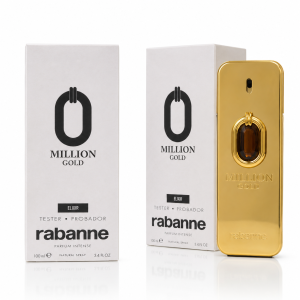 PACO RABANNE MILLION GOLD ELIXIR PARFUM INTENSE 100ML Tester