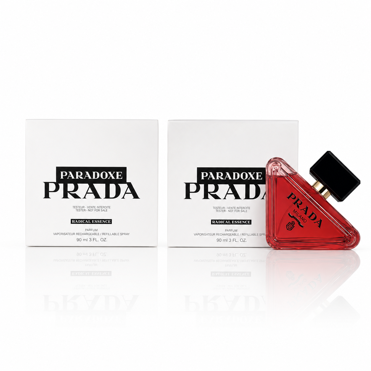 PRADA PARADOXE RADICAL ESSENCE PARFUM 90ML Tester