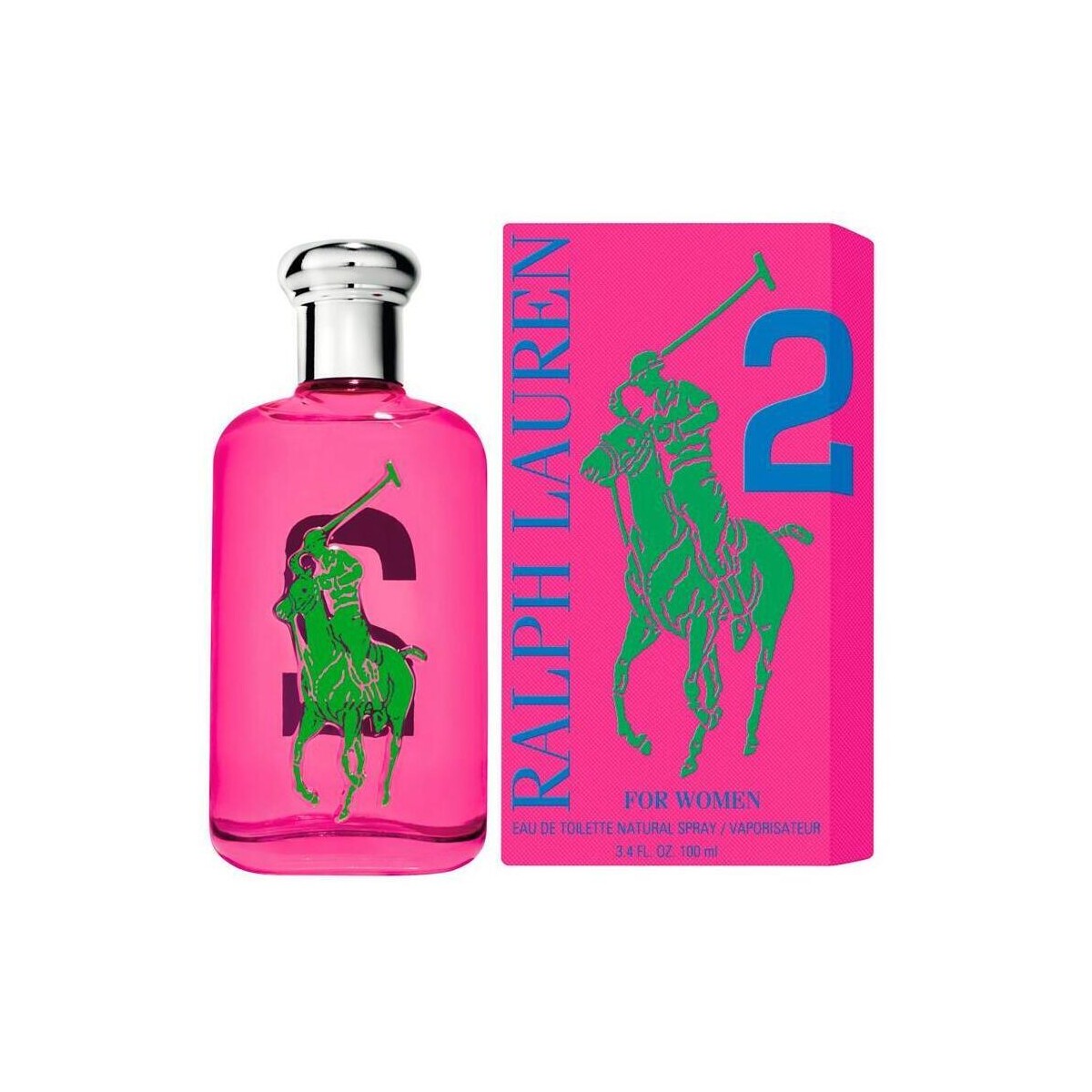 RALPH LAUREN BIG PONY WOMAN 2 ROSA EDT 100ML