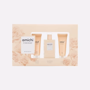 SET AMICHI INTENSE BOUQUET EDT 75ML+BODY 75ML+GEL 75ML