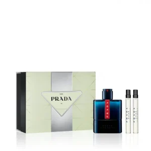 SET PRADA LUNA ROSSA OCEAN EDT 100ML+2 EDT 10ML
