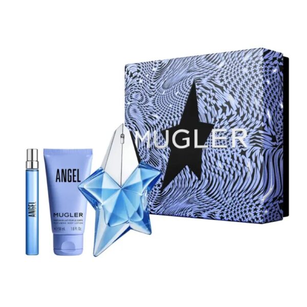 SET THIERRY MUGLER ANGEL EDP 50ML+EDP 10ML+BODY 50ML