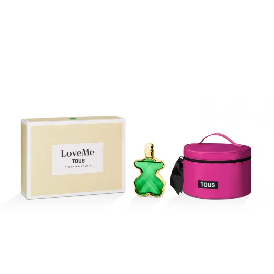 SET TOUS LOVEME THE EMERALD ELIXIR PARFUN 90ML+NECESER