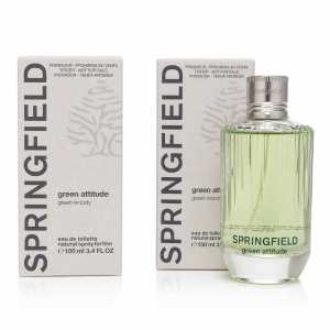 SPRINGFIELD GREEN ATTITUDE GREEN WOODY EDT 100ML Tester