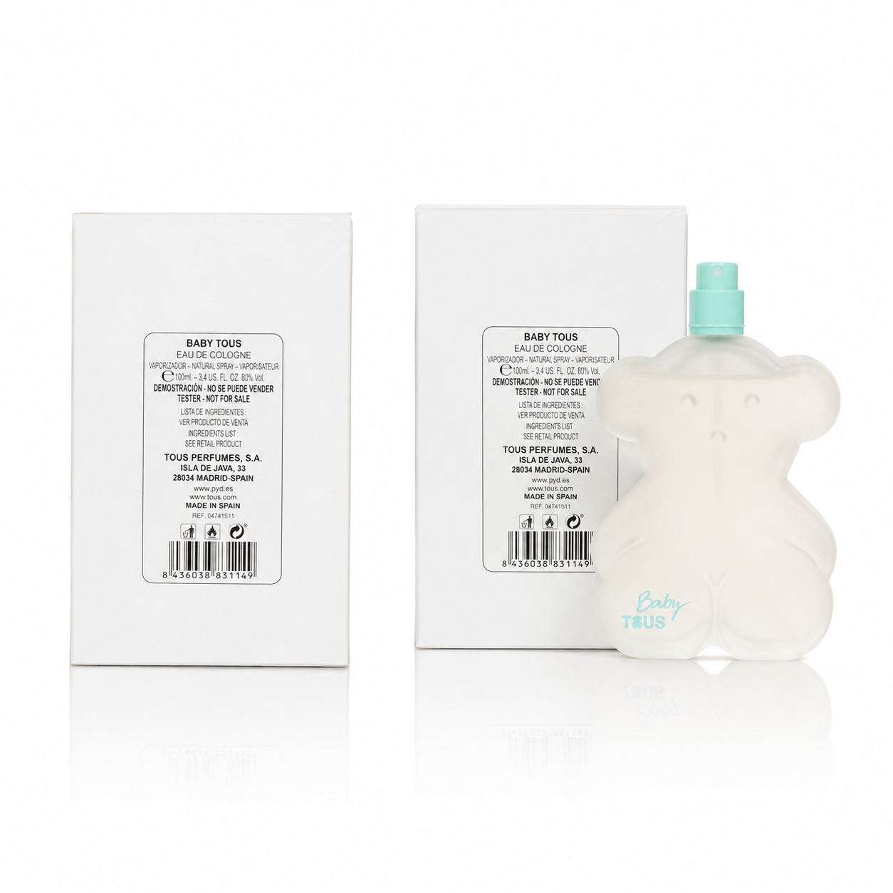 TOUS BABY TOUS EDC 100ML Tester