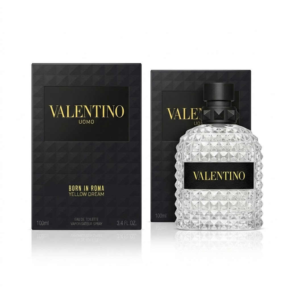 VALENTINO UOMO BORN IN ROMA YELLOW DREAM EDT 100ML Tester