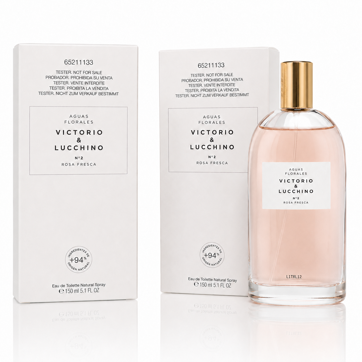VICTORIO & LUCCHINO AGUAS FLORALES Nº2 ROSA FRESCA EDT 150ML Tester
