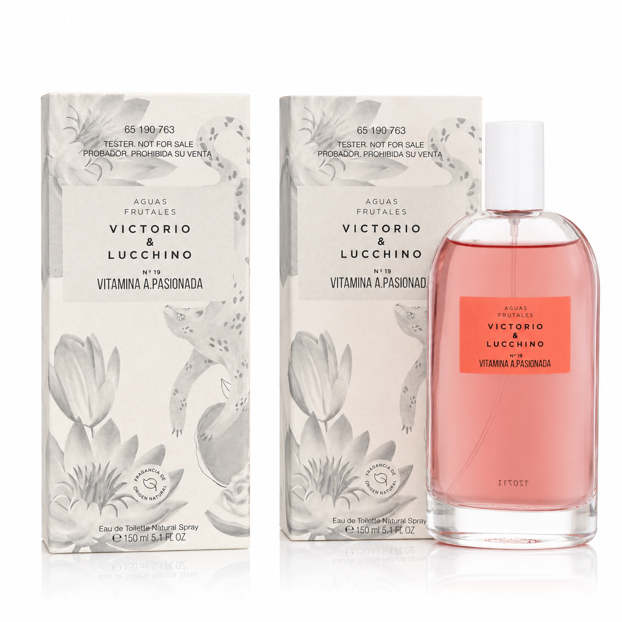 VICTORIO & LUCCHINO AGUAS FRUTALES Nº19 VITAMINA A.PASIONADA EDT 150ML Tester