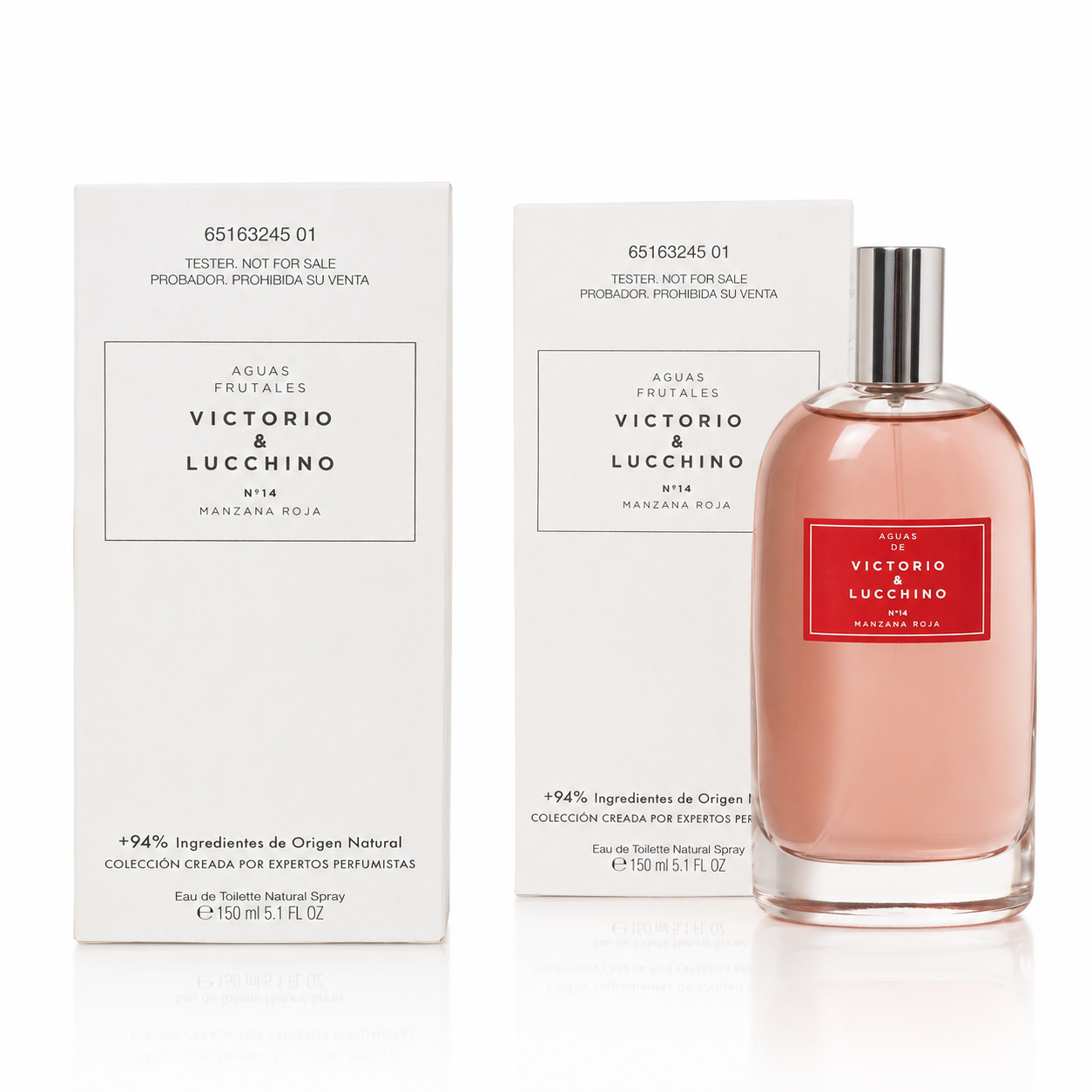 VICTORIO & LUCCHINO AGUAS Nº14 MANZANA ROJA EDT 150ML Tester