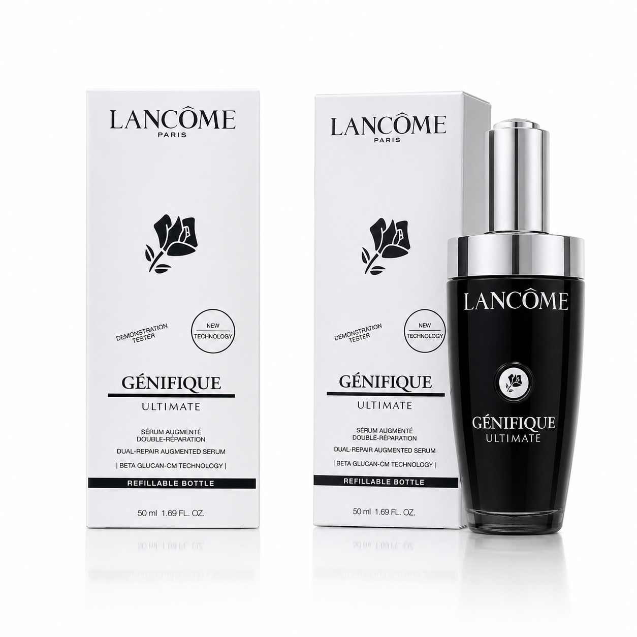LANCÔME GÉNIFIQUE ULTIMATE DUAL-REPAIR AUGMENTED SERUM 50ML Tester