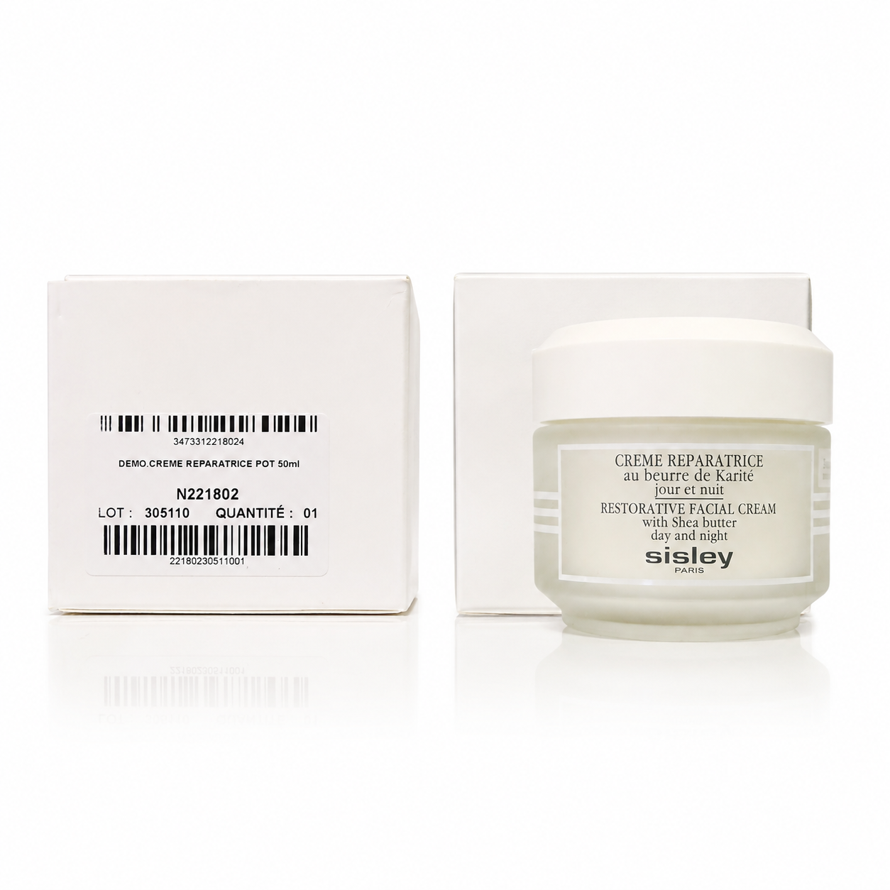 SISLEY CREME REPARATRICE AU BERRE DE KARITE JOUR ET NUIT 50ML Tester