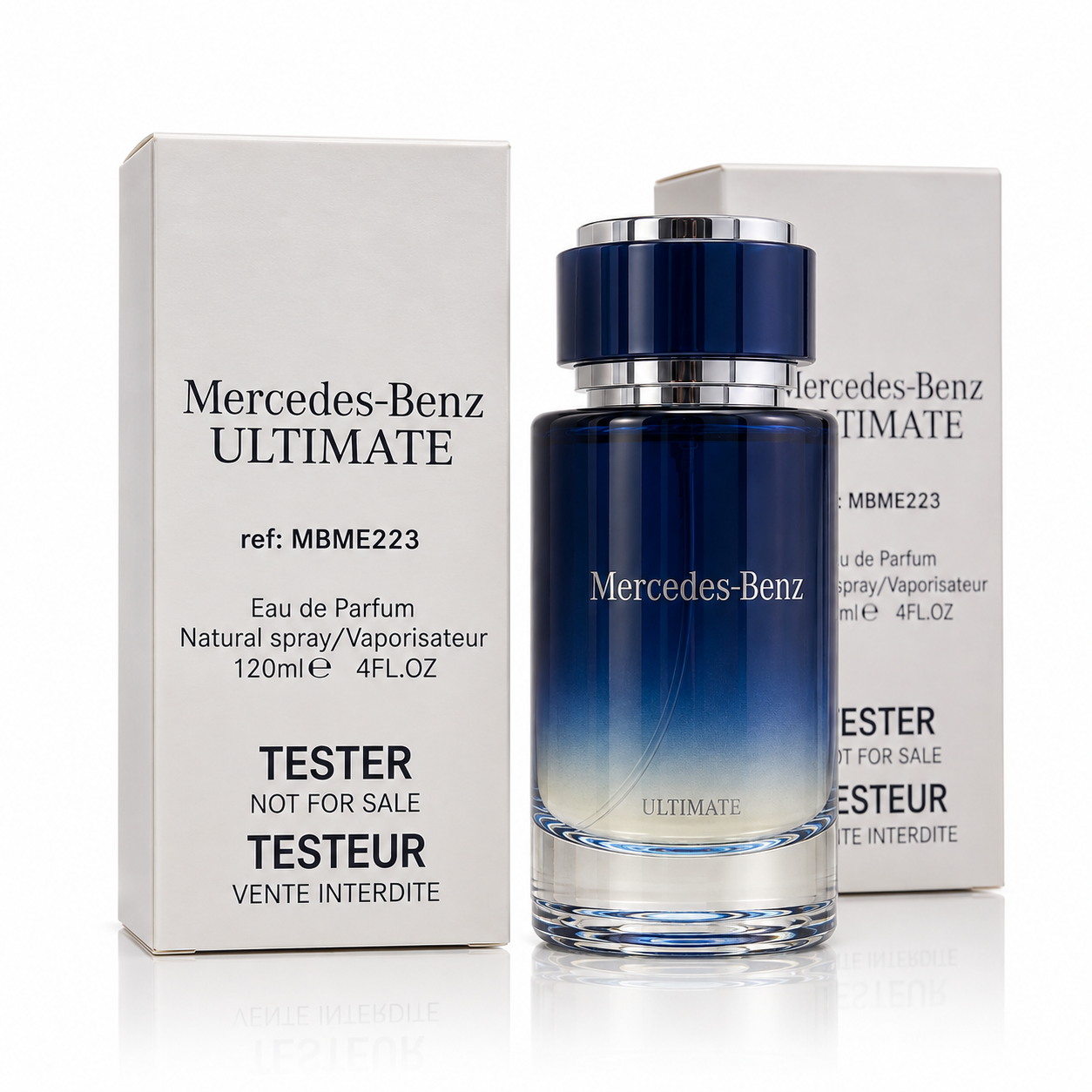 MERCEDES BENZ FOR MEN ULTIMATE EDP 120ML Tester