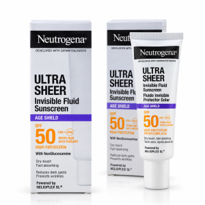 NEUTROGENA ULTRA SHEER AGE SHIELD FLUIDO INVISIBLE SPF50 50ML Tester