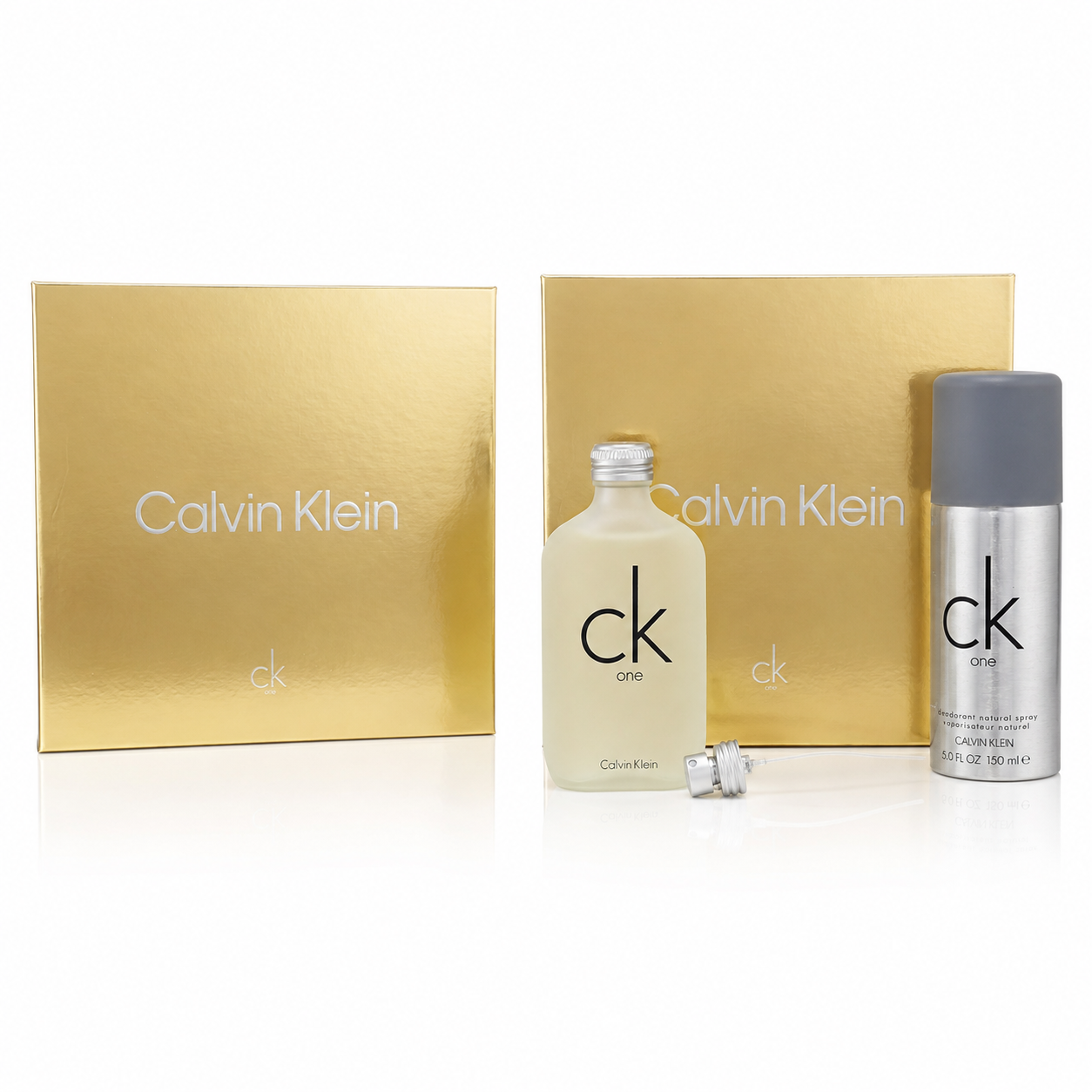 SET CALVIN KLEIN CK ONE EDT 100ML+DEO SPRAY 150ML