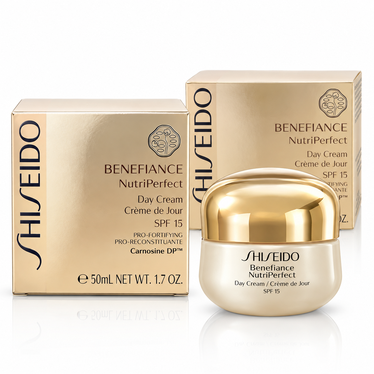 SHISEIDO BENEFIANCE NUTRIPERFECT DAY CREAM SPF 15 50ML