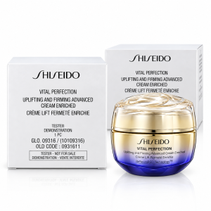 SHISEIDO VITAL PERFECTION UPLIFTING AND FIRMING ADVANCED CREAM ENRICHED 50ML Tester