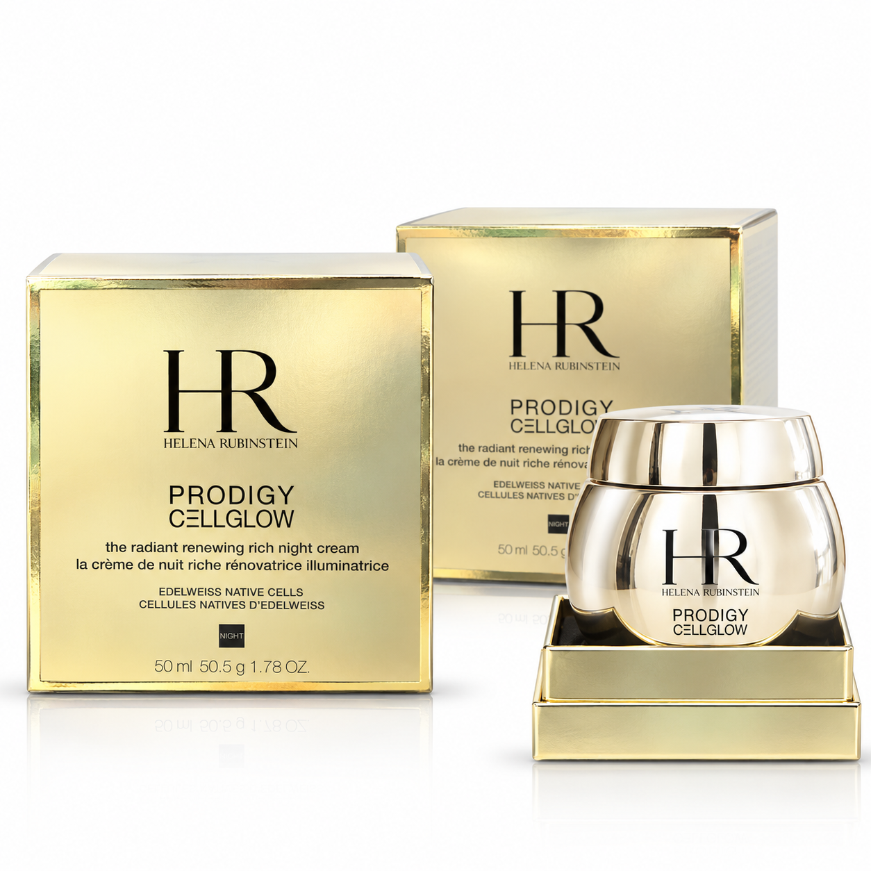 HELENA RUBINSTEIN PRODIGY CELLGLOW THE RADIANT RENEWING RICH NIGHT 50ML Tester